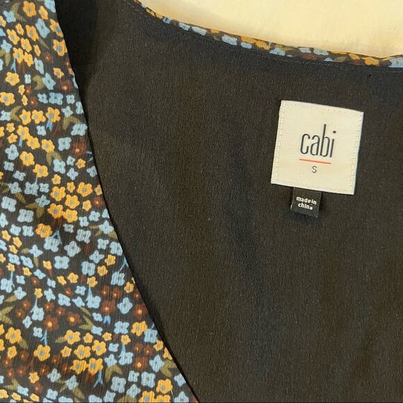 CAbi Style #3648 Bell Sleeve Mini Dress size S - Picture 5 of 11